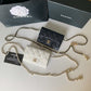 Chanel CF 鏈條零錢卡包