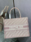 Dior Book Tote-小號36.5cm-粉色老花