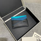 Loewe Plain Card Holder 多色拼接皮革卡包