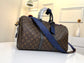 Lou-經典Keepall 45 旅行袋 波士頓包 老花咖色
