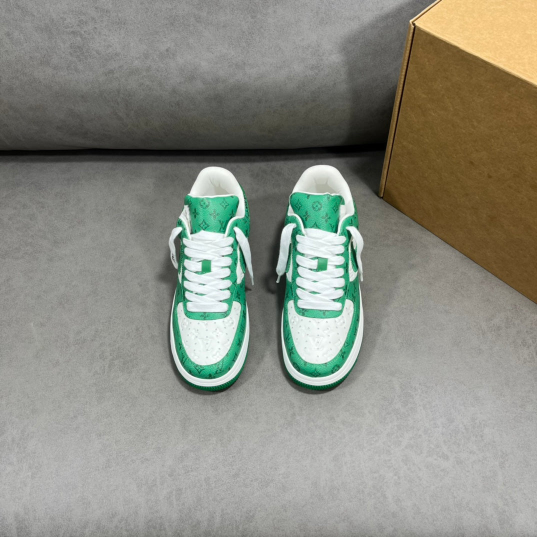 Lou- OFF-WHITE x Nike 三方聯名 板鞋 休閒鞋 綠色