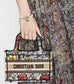 Dior Book Tote Mini 23cm-月季花系列