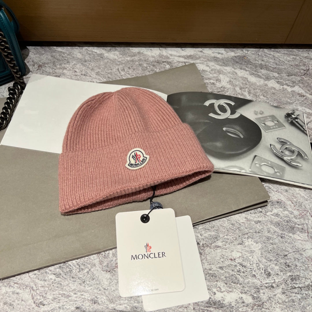 Moncler-多色針織毛帽