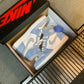N1K- Air Jordan 1高筒板鞋 休閒鞋 水洗藍霧色