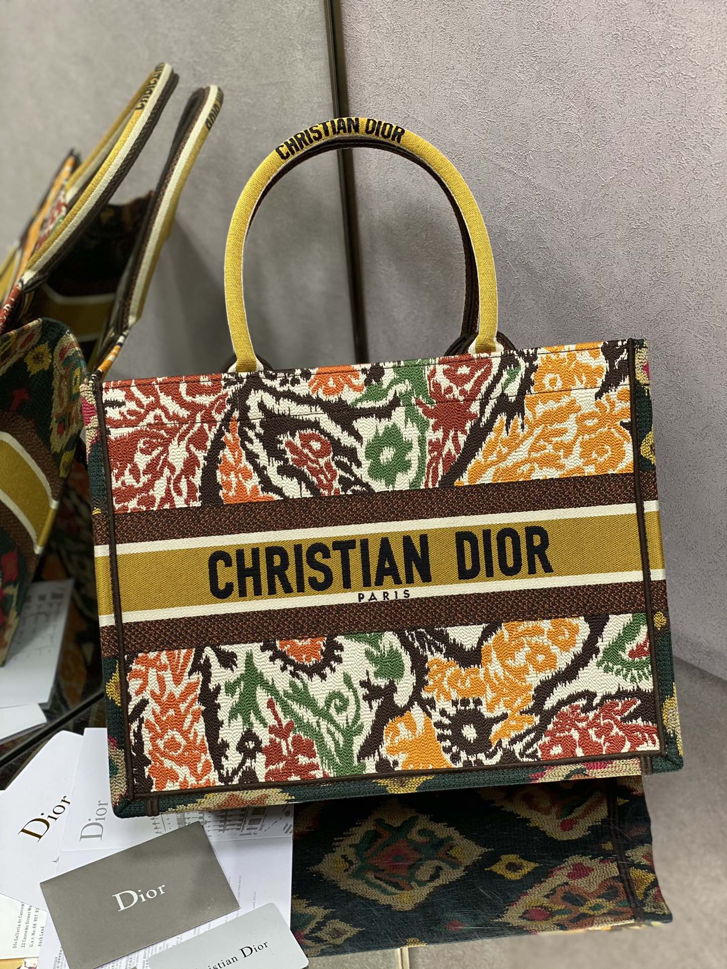 Dior Book Tote-小號36.5cm-安代花