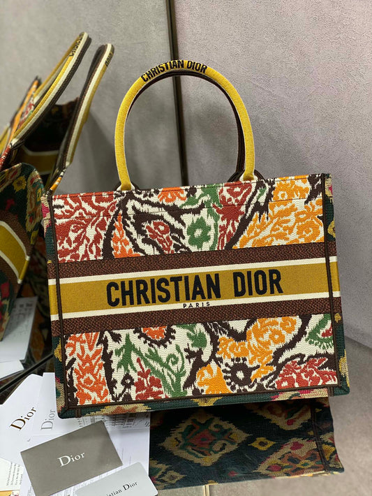 Dior Book Tote-小號36.5cm-安代花