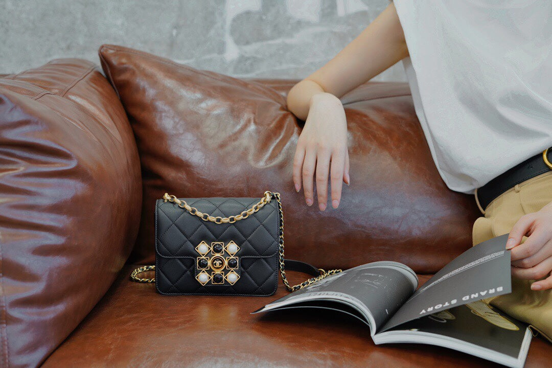 Chanel Coco King Dom鏈條包