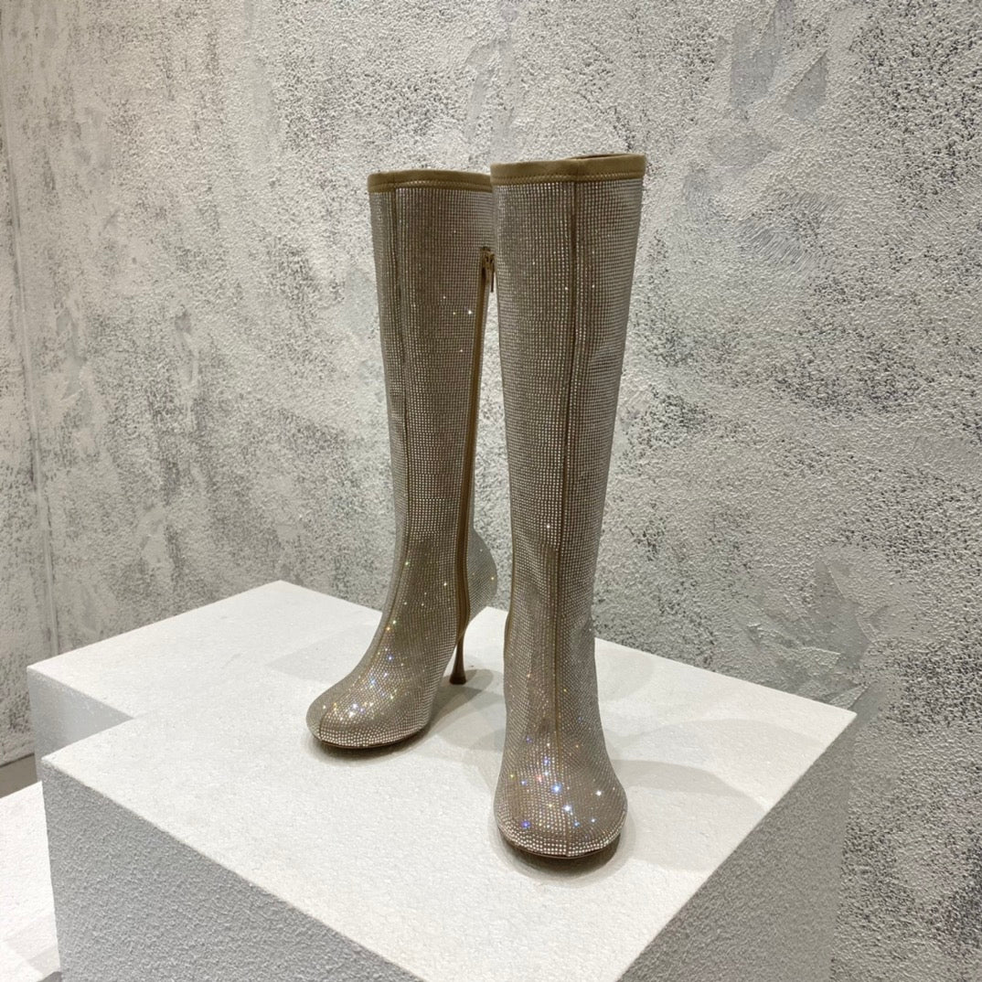 B編織-22S官網秋冬新品 高跟鑽靴（35-39，40-42可訂製）