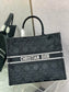 Dior Book Tote-大號41.5cm-秋冬絲絨菱格系列