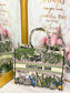 Dior Book Tote-大號41.5cm-綠椰子樹