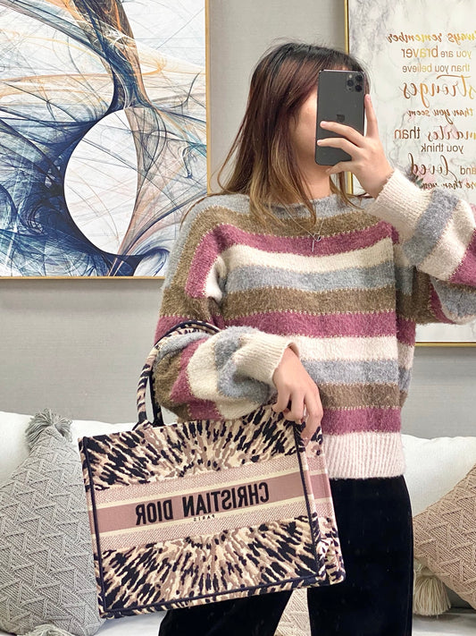 Dior Book Tote-小號36.5cm-萬花筒
