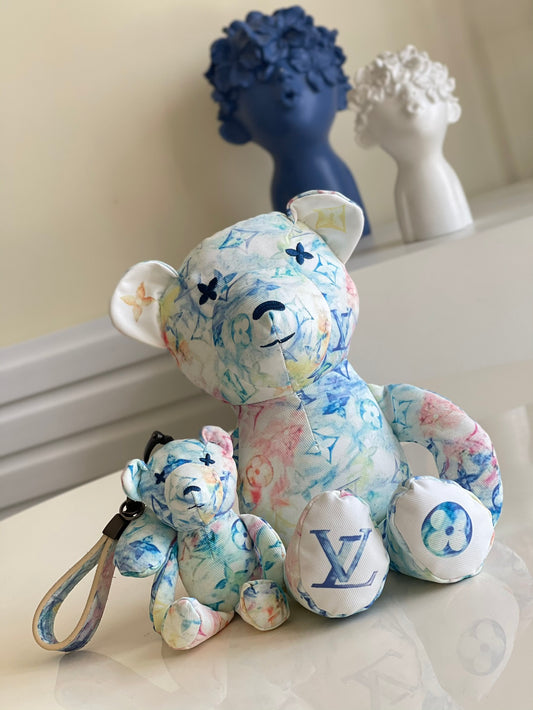 LV GI0502小熊 塗鴉小熊+鑰匙扣小熊挂件