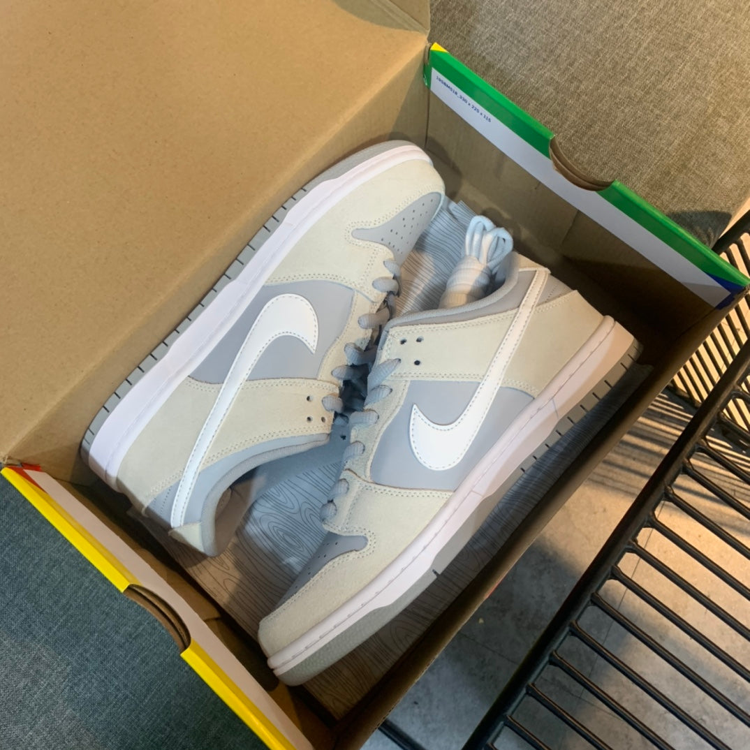 N1K-Dunk Low 板鞋 運動鞋 灰色