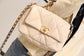 Chanel 19Bag-小號杏色