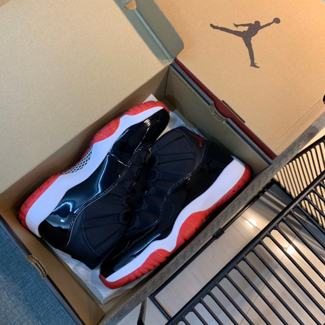 N1K-AJ11 籃球鞋 運動鞋 黑紅色
