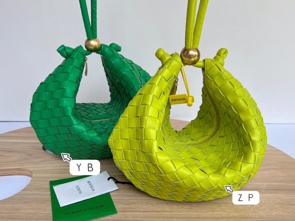 B編織-VENETA Turn小金球 編織包 羊皮 29x31x9