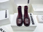 Jil sander-2022秋冬 爆休閒系列 厚底透明跟休閒短靴 情侶款