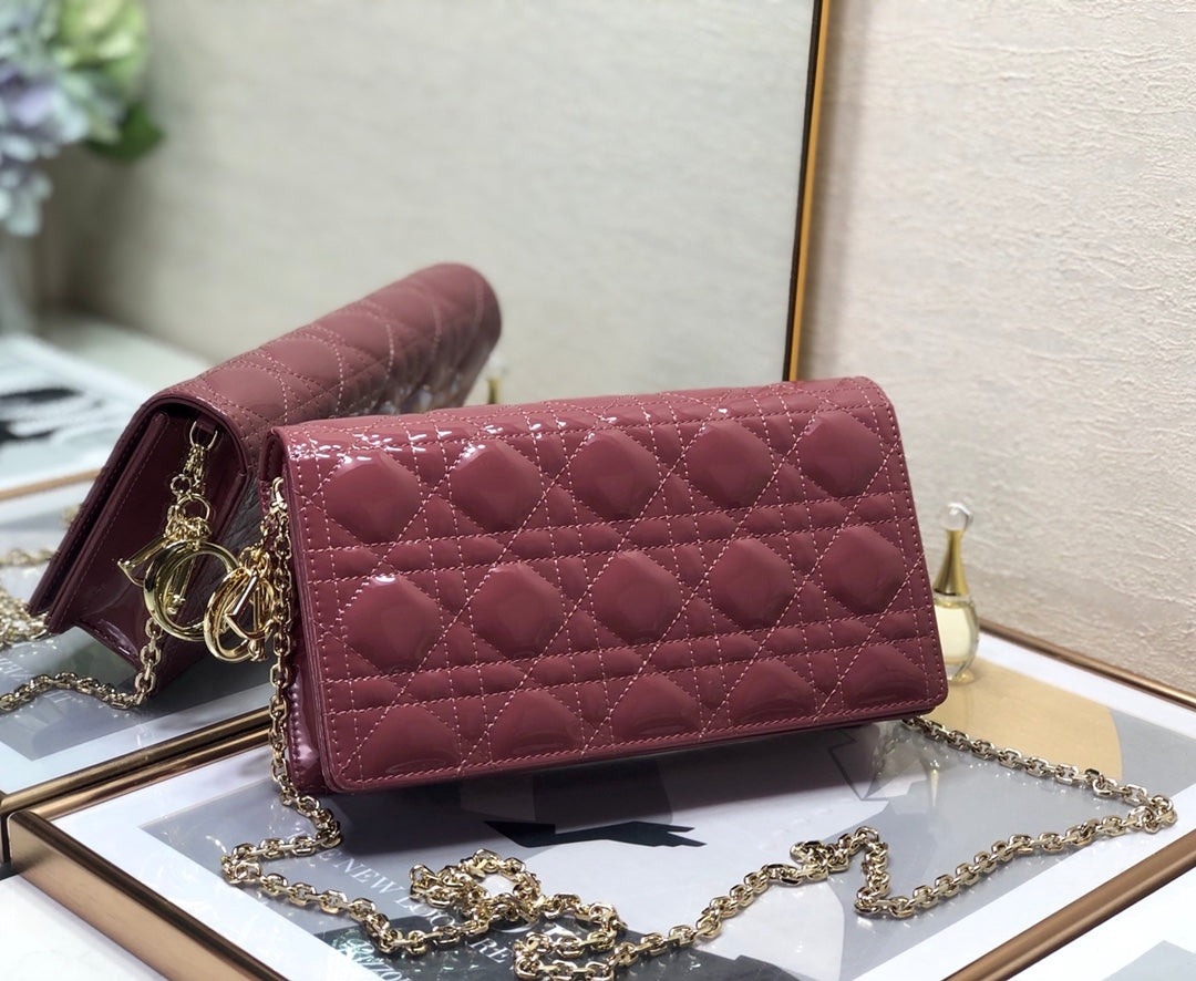 Dior 藤格紋三合一包-22cm