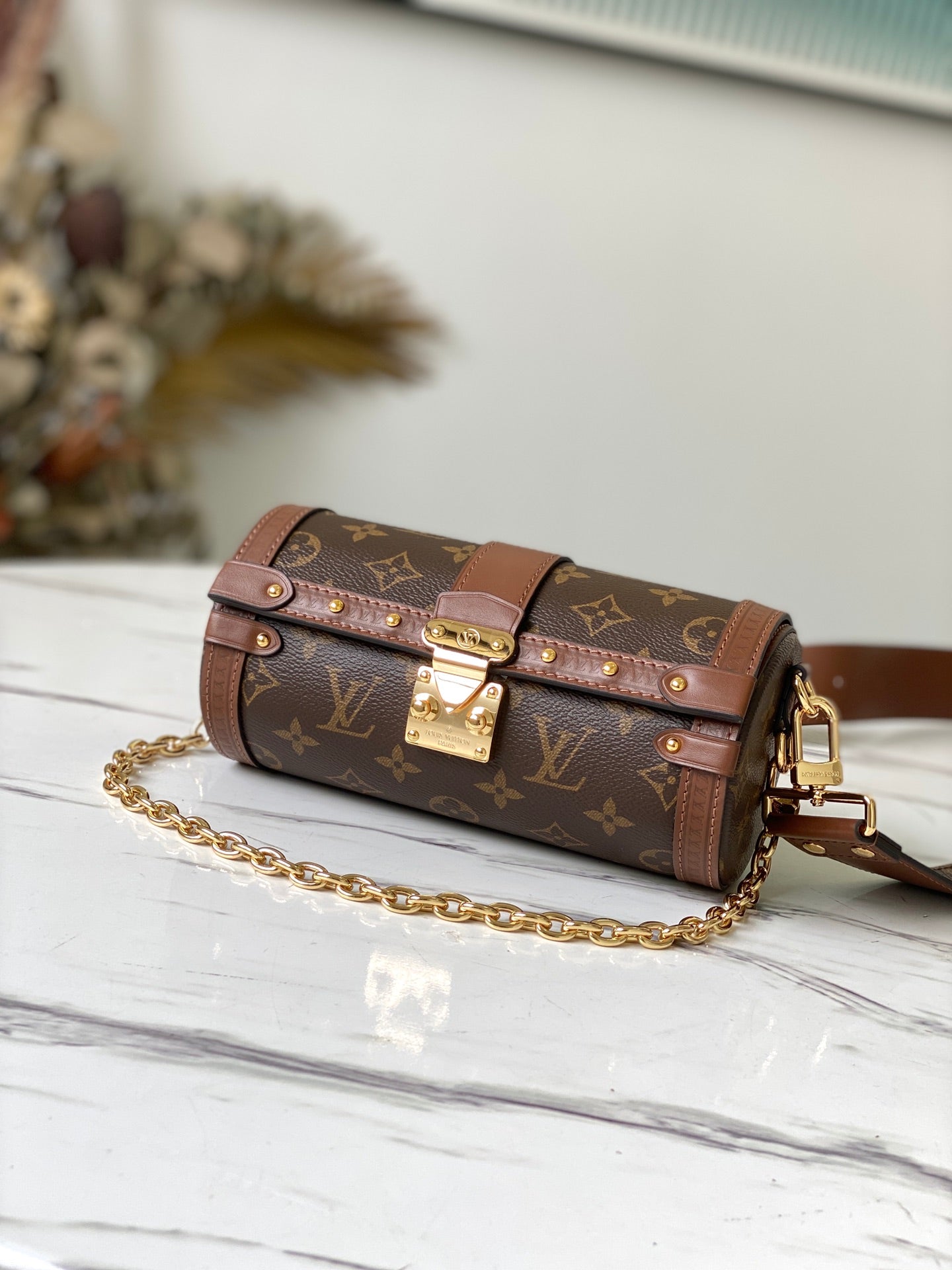 M57835 路L家-Papillon Trunk 圓筒包