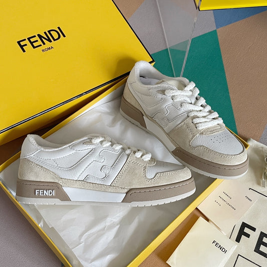 芬F家-FENDI MATCH 系列鞋(超美奶茶色)