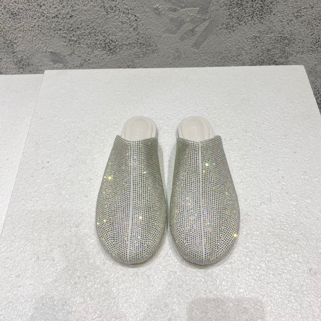B編織-22S官網秋冬新品 豆豆鞋底鑽拖（35-39，40-42可訂製）