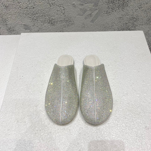 B編織-22S官網秋冬新品 豆豆鞋底鑽拖(35-39,40-42可訂製)