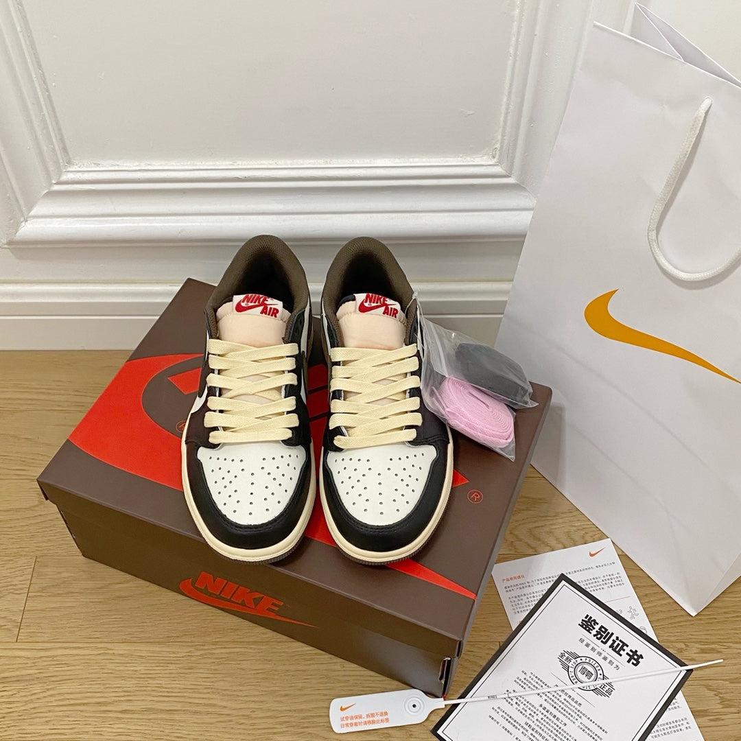 N1KE-Air Jordan 1 Low系列 Retro Low OG 黑棕色