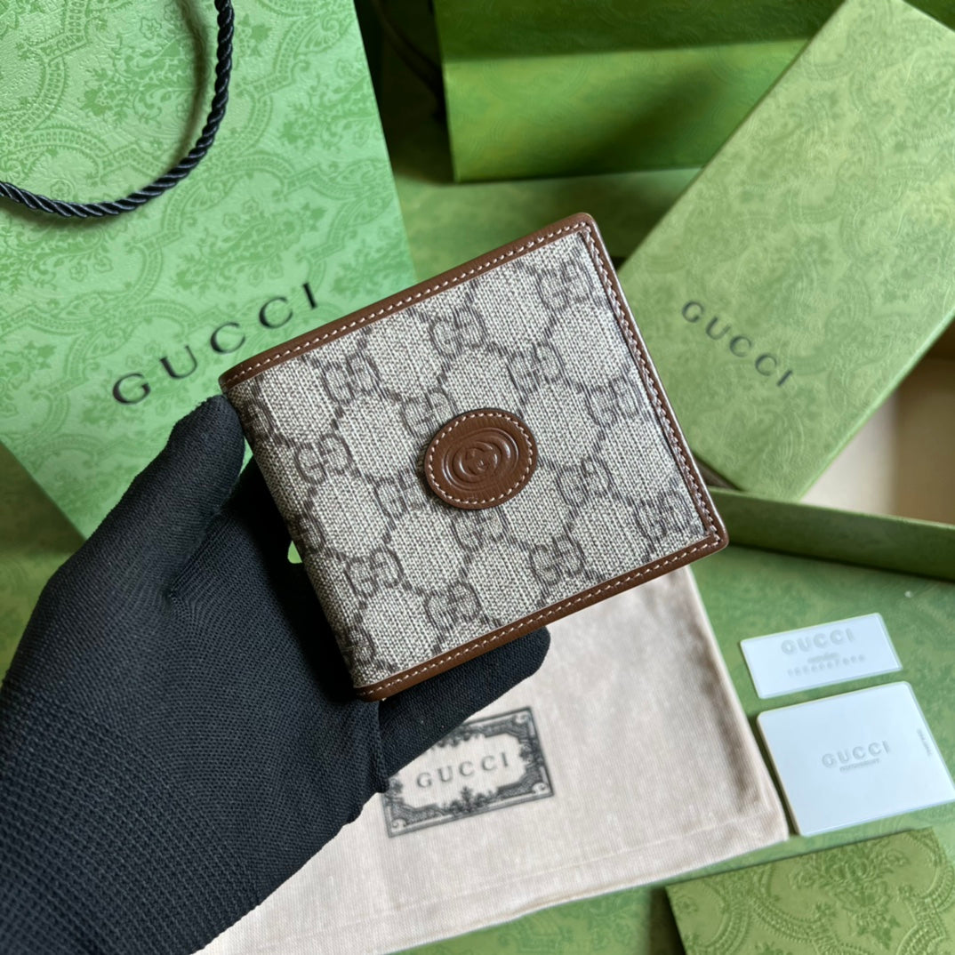 Gucci 男款短夾