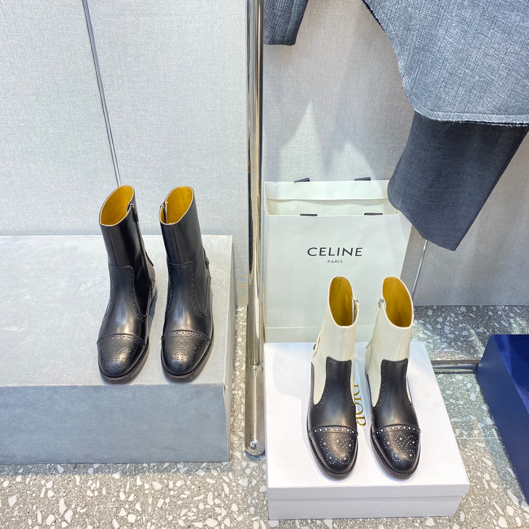 迪D家-2022秋冬新品 騎士短靴
