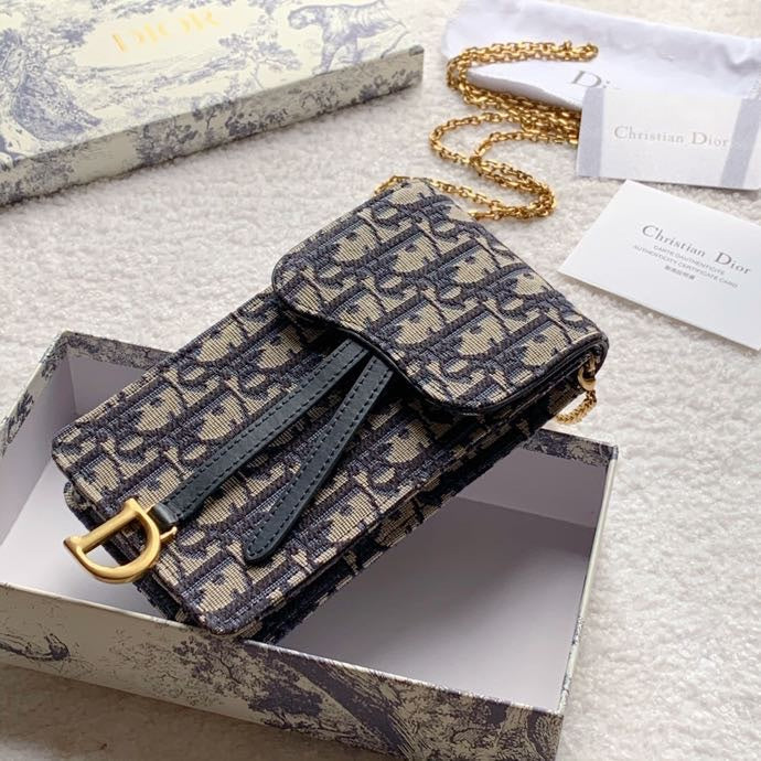 Dior 鏈條手機包