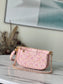 M46093 路L家-Multi Pochette Accessoires 手袋 粉色