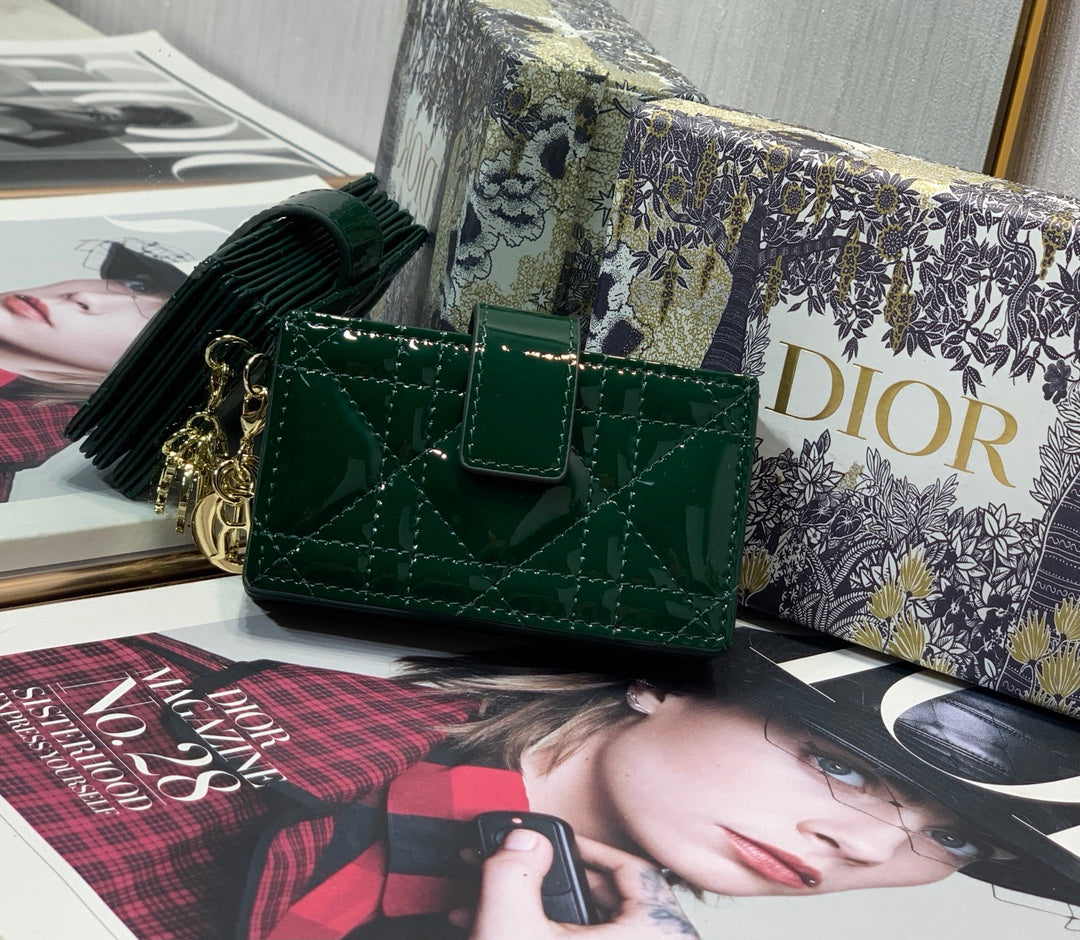 Dior 風琴卡包-10.5cm