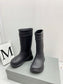 巴黎世-2022秋冬 x Crocs 防滑厚底雨靴 黑色