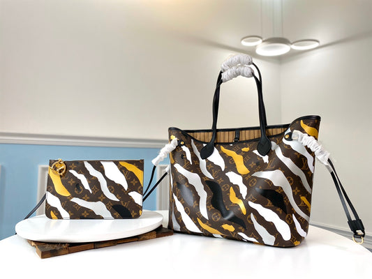 M45201 路L家-英雄聯盟膠囊系列 Neverfull 手袋 黃色