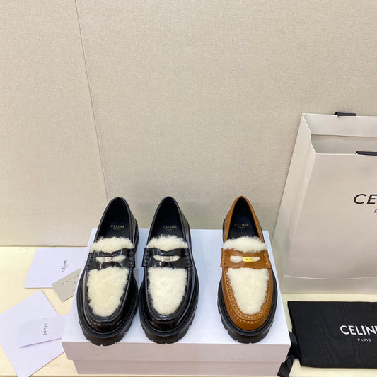 賽C家-毛毛福樂鞋