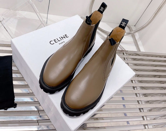 Celine鞋-Celine 走秀款 鬆緊 短靴