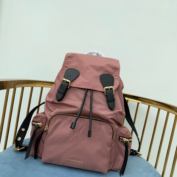 巴B家-Rucksack軍旅背包 粉紅色 大號