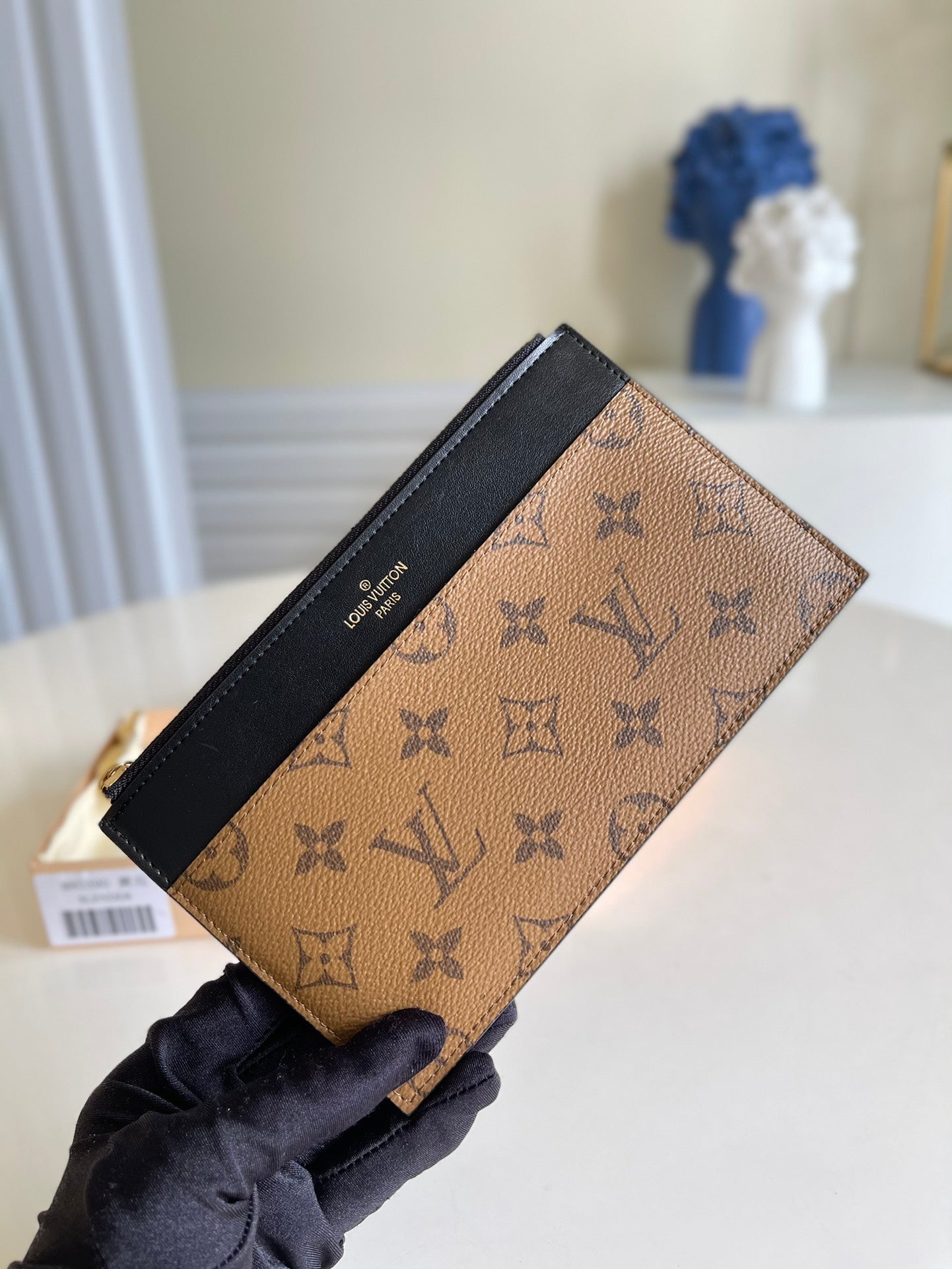LV M80390黃花 Slim Purse 手拿包