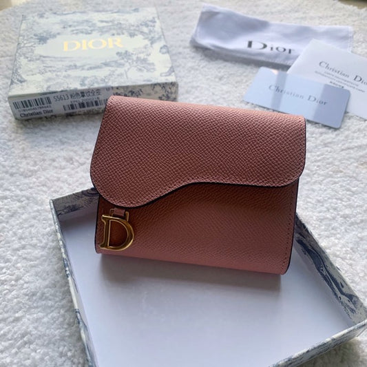 Dior Saddle 馬鞍三折短夾