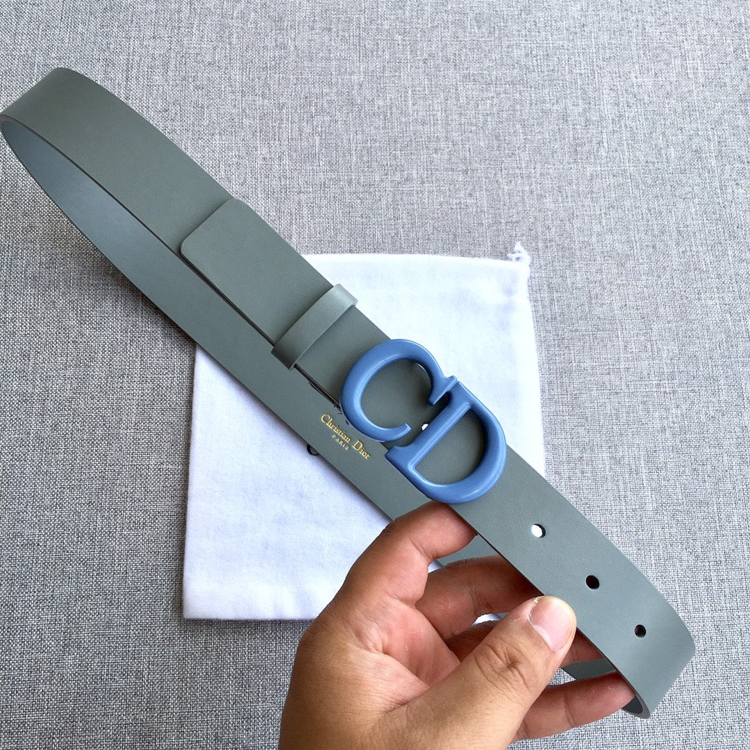 迪D家-藍色皮帶-3.0cm