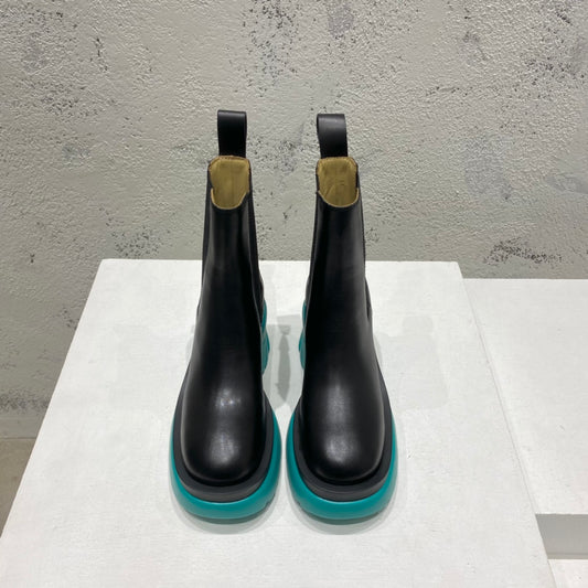 B編織-22ss 厚底中筒靴（35-39，40-41可訂製）