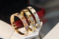 Cartier Love寬版滿天星手鐲