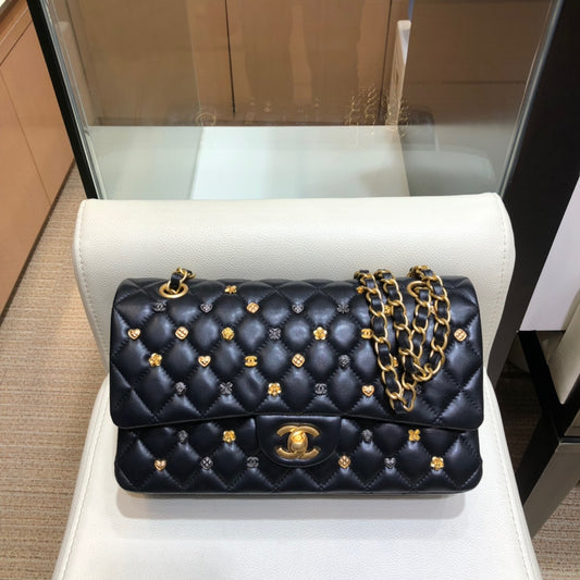 小香家-經典菱格18新系列 CF包 金鍊 25cm