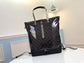 Lou-Tote Monogram Glaze 後背包 袋包 老花黑色