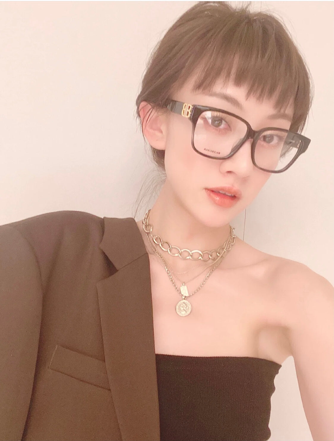 巴B家-眼鏡 BB0104 56-14-140 男女款 上身圖