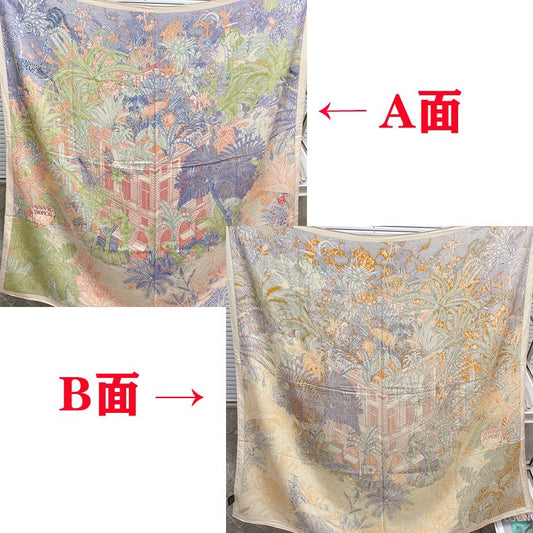 小愛款-雙面大絲巾 140cm-30%真絲70%羊毛
