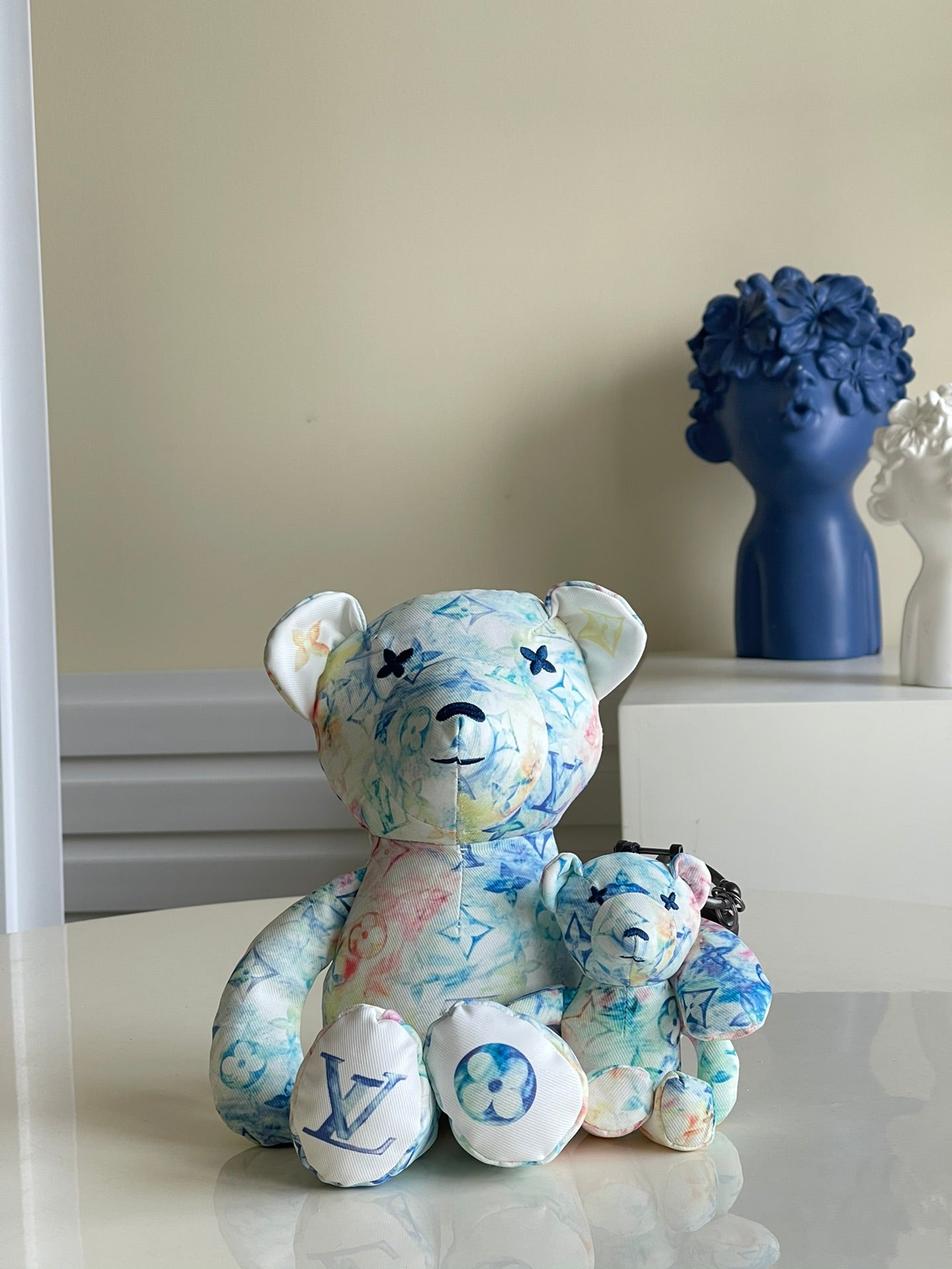 LV GI0502小熊 塗鴉小熊+鑰匙扣小熊挂件