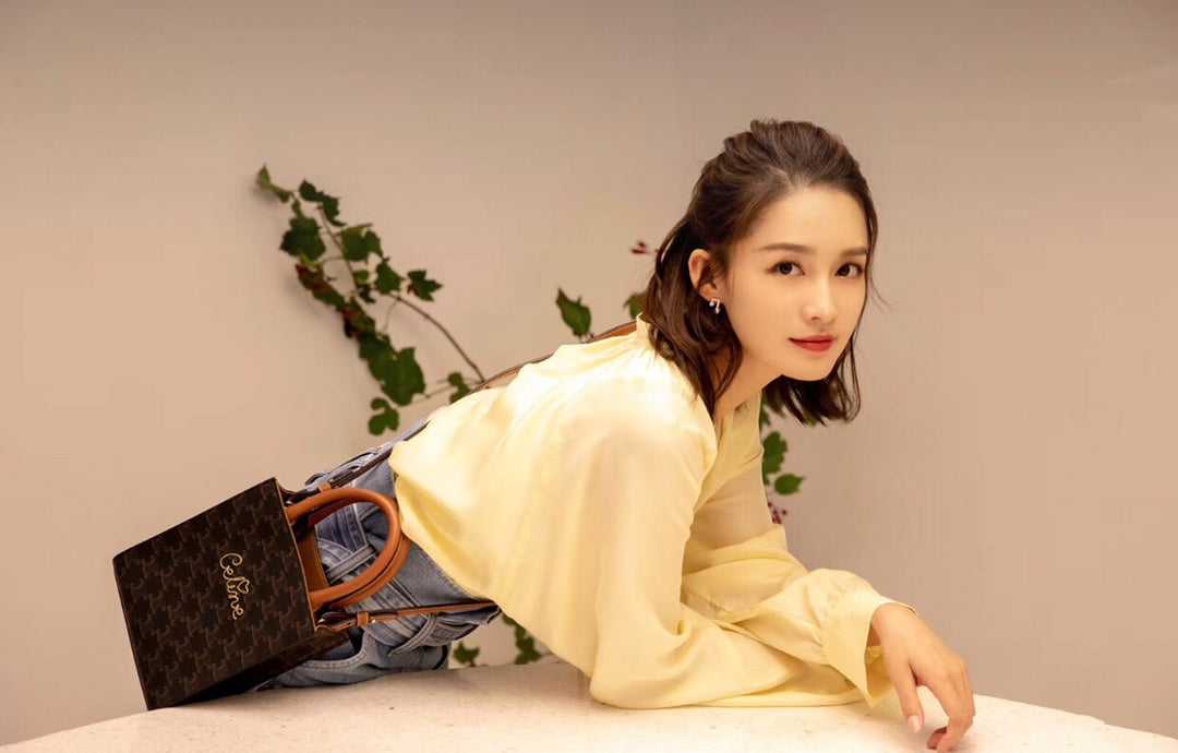 Celine CABAS mini 七夕刺繡款