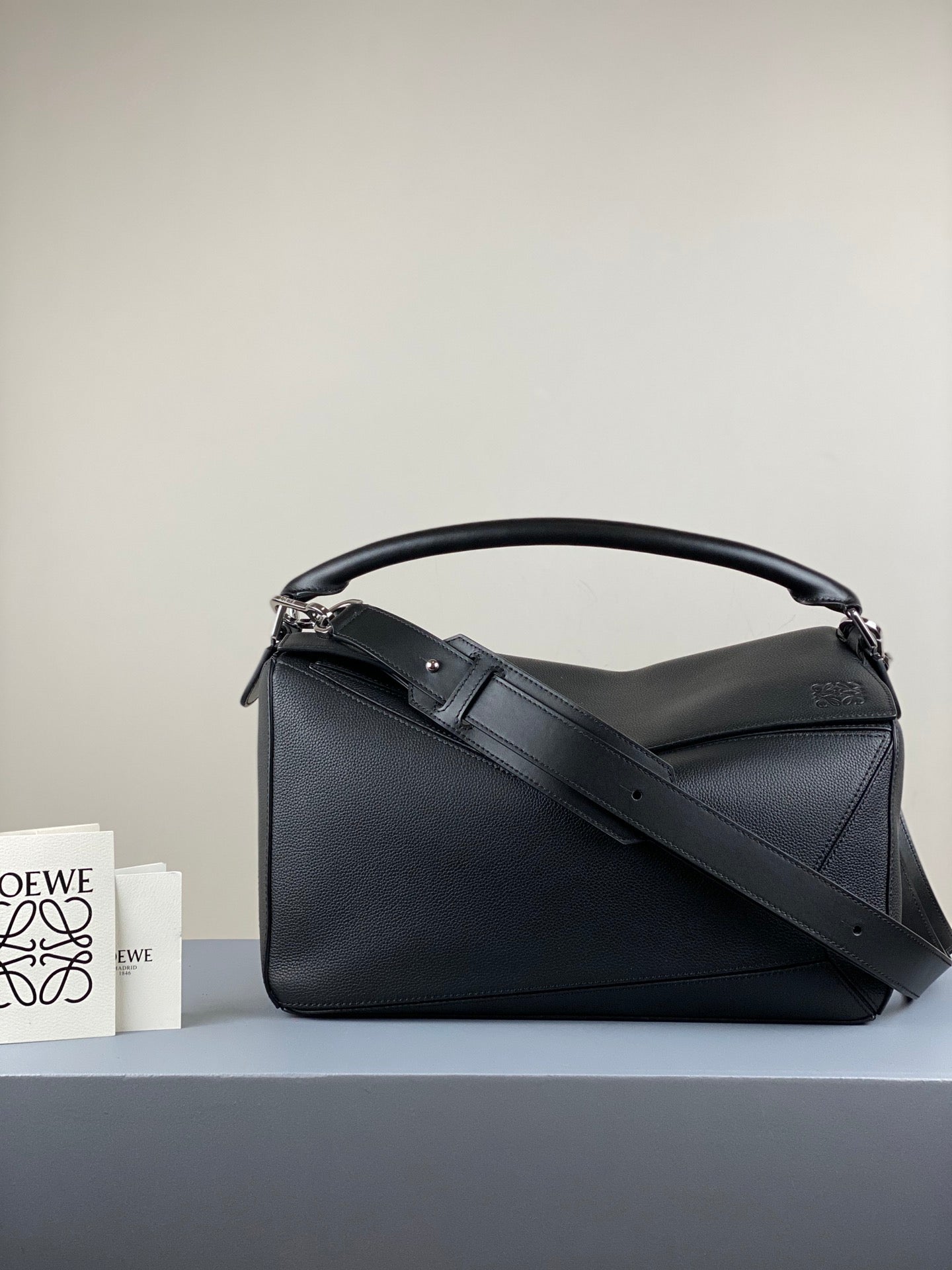 羅L威-Puzzle bag 小牛皮 大號