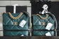 Chanel 19Bag-小號墨綠色